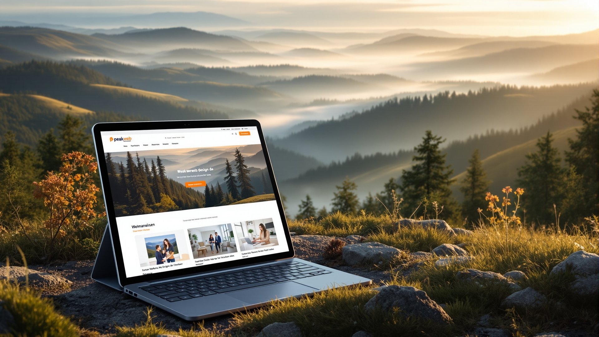 Webdesign Sauerland — moderne Website-Entwicklung in der Region Märkischer Kreis | Peakweb Webdesign Sauerland